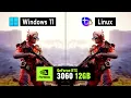 RTX 3060 Windows 11 vs Linux Bazzite 43 - RYZEN 5 5600X