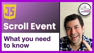 The scroll event JavaScript Tutorial window onscroll