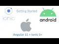 iONIC 5 Angular 11 Getting Started Environment setup