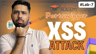 PortSwigger Cross-Site Scripting XSS Lab-7 Reflected XSS into attribute with brackets HTML-encoded