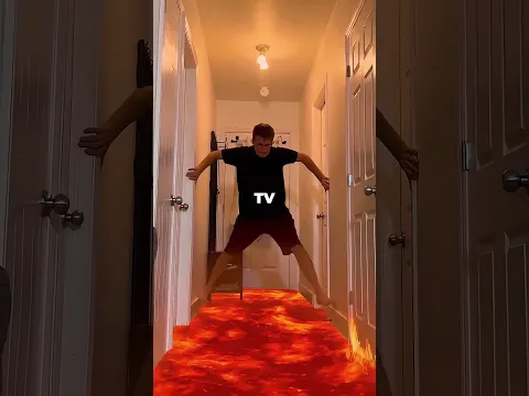 My floor is LAVA! Can I survive? 🌋😱