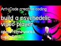 Build a psychedelic player - tutorial openFrameworks superBasics e17