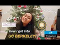 COLLEGE APPLICATION STATS TIPS GPA SAT EXTRACURRICULARS UC Berkeley UW UMich