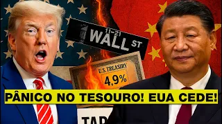 US Backs Off on China Tariffs After Bond Market Panic, Beijing Rocks Wall Street!