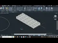3d array in AutoCAD 3d fully explained in Hindi Urdu AutoCAD3d