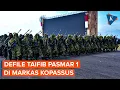 Download Lagu Bersenjata Lengkap! Taifib Marinir Tampil Sangar Saat Geladi Defile di Markas Kopassus