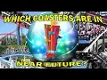 Which Coasters are in Six Flags Near Future