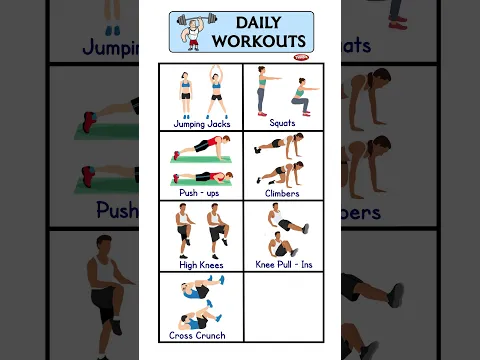 Daily Workouts I  Exercise for Students