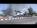 Kebakaran Dari Arah Malang-Surabaya Jual Beli Rosokan By Pass Pandaan