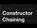 Constructor Chaining in Java important interview questions