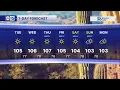 Triple digits this week in the Valley