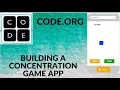 App Lab code org Making a concentration game having 3 levels Coding for kids