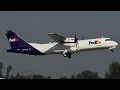 FedEx Feeder Empire Airlines ATR-72-600 F Takeoff From Idaho Falls N711FE