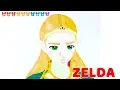 Speed Drawing The Legend of Zelda Drawing Coloring Pages s for Kids