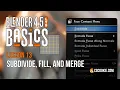 Download Lagu Onderverdelen, vullen en samenvoegen in Blender - BLENDER 4.5 BASIS (deel 13)