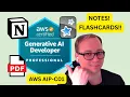 My Notes and Flashcards for AWS Generative AI Developer Professional AIP-C01