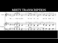 Download Lagu The Real Group - Misty (Transcription)