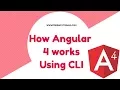 How Angular4 work Angular CLI Angular Tutorials Part 2
