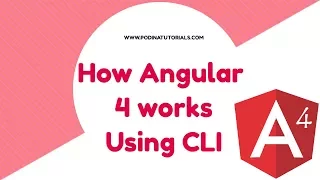 How Angular4 work Angular CLI Angular Tutorials Part 2