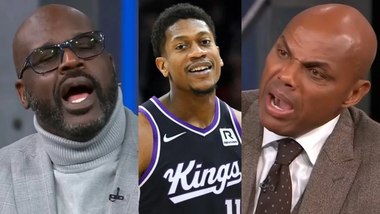Shaq and Chuck get heated reacting to De'Andre Hunter trade to Kings 😂