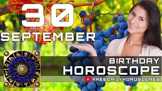 September 30 - Birt ay Horoscope Personality
