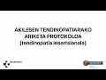 Lagu 11. Akilesen tendinopatiarako ariketa protokoloa tendinopatia insertsionala