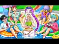 Lagu RUMI STUCK at a SAJA BOYS only POOL PARTY! | KPop Demon Hunters Animation