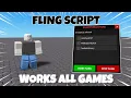 UNIVERSAL Fling Script NO KEY WORKS ALL GAMES PASTEBIN MOBILE PC
