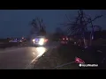 Assessing the damage after tornado destroys neighborhood