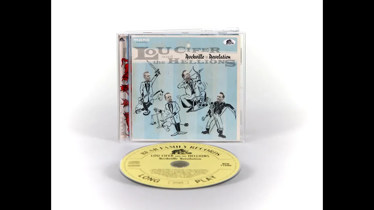 Lou Cifer & The Hellions: Rockville Revelation (CD) - Bear Family Records Lou Cifer & The Hellions: Rockville Revelation (CD) - Bear Family Records