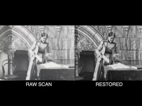 Restoration of First Lady Mayor film
