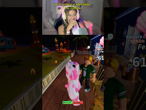 POV: CRIANÇA ATENTADA NO ROBLOX #roblox
