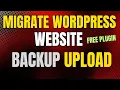 How to Migrate WordPress Site with Updraft Backup Wordpress Site without all in one BMFA Web
