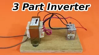 Download 12 VDC to 120 VAC Inverter with 3 Components MP3