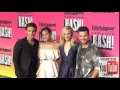 Paul Wesley Phoebe Tonkin Candice King and Michael Malarkey at the Entertainment Weekly San Diego