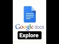 How to Use Citation Tool In Google docs Explore Tool in Google docs