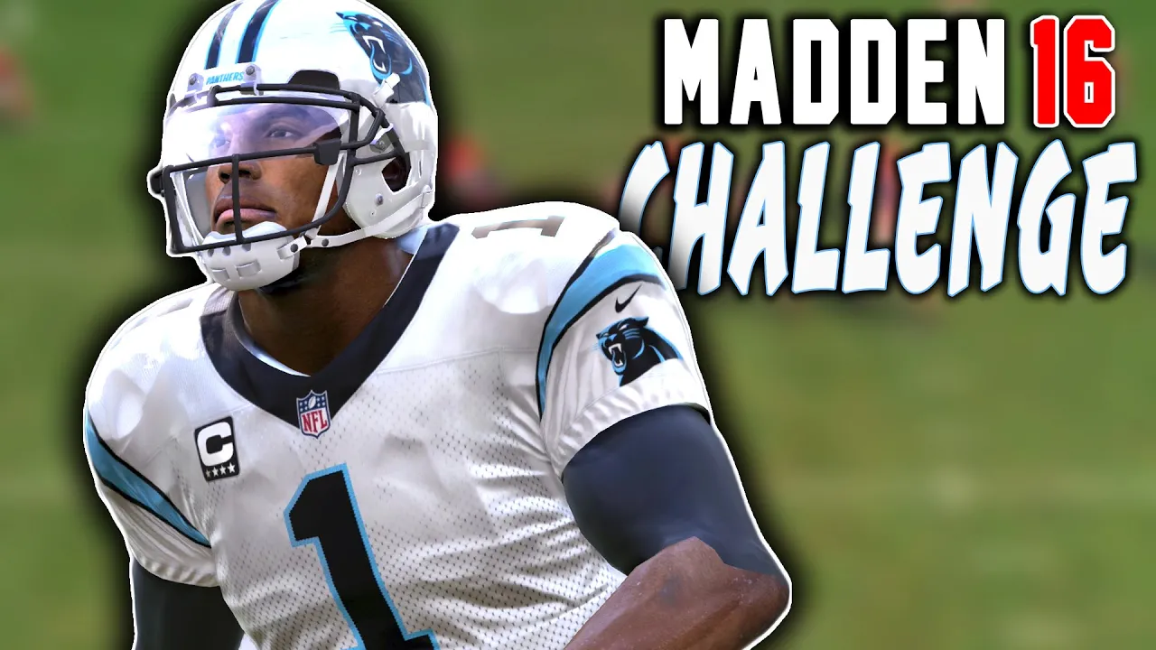 Can Cam Newton Really Do It All? - Madden 16 NFL Challenge!