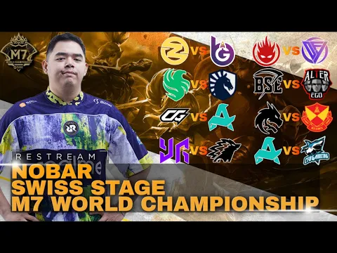 Video Thumbnail: AWAL DARI SEJARAH BARU! RESTREAM M7 SWISS STAGE DAY 2!! #mlbbidcreator