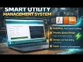 Smart Utility Management System Java DSA 3rd Semester Project Electricity Billing