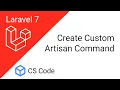 Laravel 7 - Create Custom Artisan Command in Laravel
