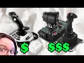 Cheap Vs Expensive How Much Better Is High-End Flight Sim Gear