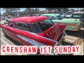 Crenshaws 1st Sunday Of The Month Classic cars plus more Los Angeles