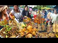 Cambodian Best Countryside Street Food - Crispy Shrimp, Fish Patty, Palm Cakes, Snail, Crab,\u0026more