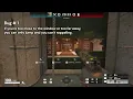 R6Fix Report Rappelling Through Barricade from Inside