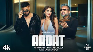 aadat yo yo honey singh x ap dhillon x vaani kapoor official music video
