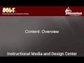 Content Tool Overview