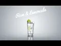 Rum and lemonade How to make Rum and Lemonade easy recipe
