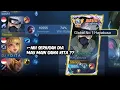 Download Lagu REAKSI PUBLIK RANDOM LOBBY ON MIC MABR BERSAMA TOP 1 GLOBAL HAYABUSA  🔥 MOBILE LEGENDS ! 