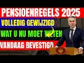 Download Lagu 📢 Vandaag Bevestigd: Pensioenregels 2025 Volledig Gewijzigd – Wat Moet U Nu Weten?