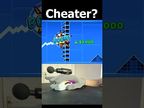 Labubu VS Hardest Spam in Geometry Dash! #shorts